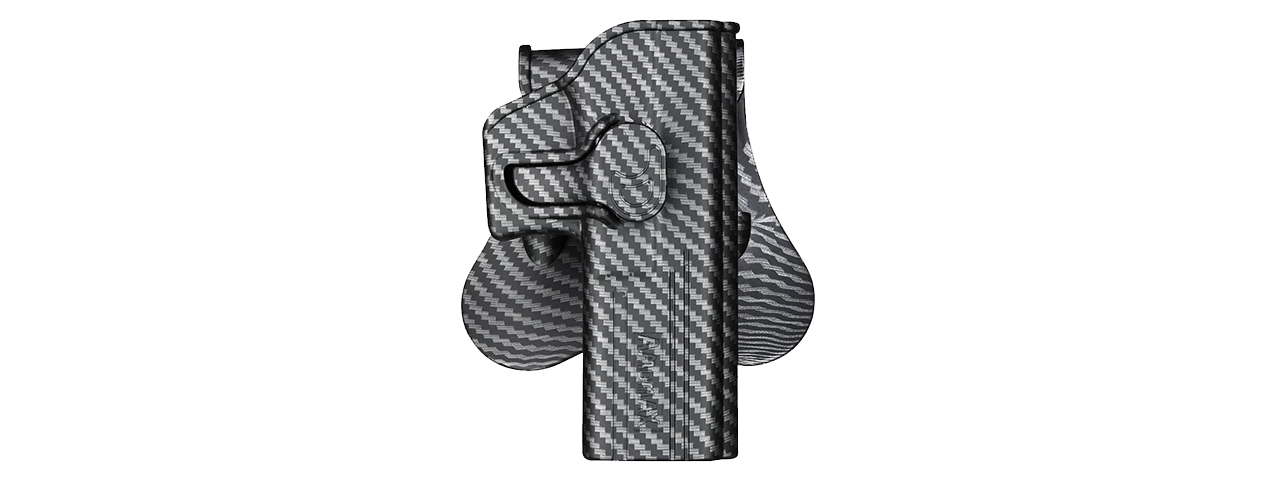 Amomax Glock 17/22/31 Right Handed Holster (Carbon Fiber) - Click Image to Close