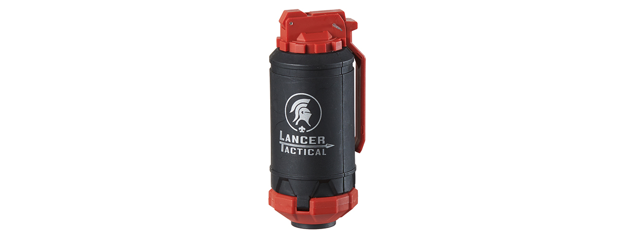 Lancer Tactical Spring Powered Impact Airsoft Grenade (Color: Red) - Click Image to Close