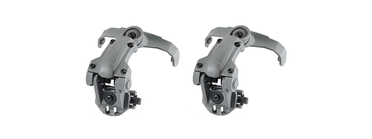 FMA Labs AMP Helmet Rail Adapter - Urban Grey - Click Image to Close