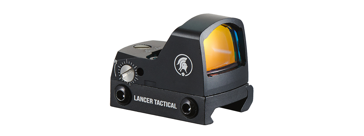 Lancer Tactical Micro Red Dot Sight (Black) - Click Image to Close