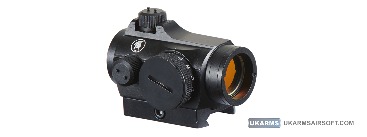 Lancer Tactical Micro Reflex Red Dot Sight (Color: Black) - Click Image to Close