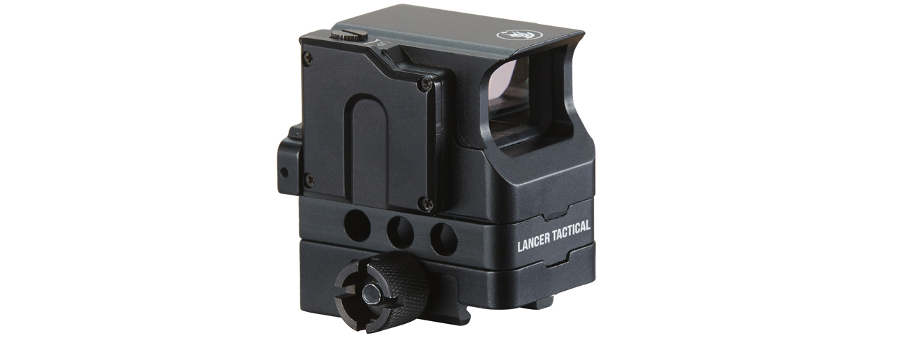 Lancer Tactical FC1 Red Dot Reflex Sight - Black - Click Image to Close