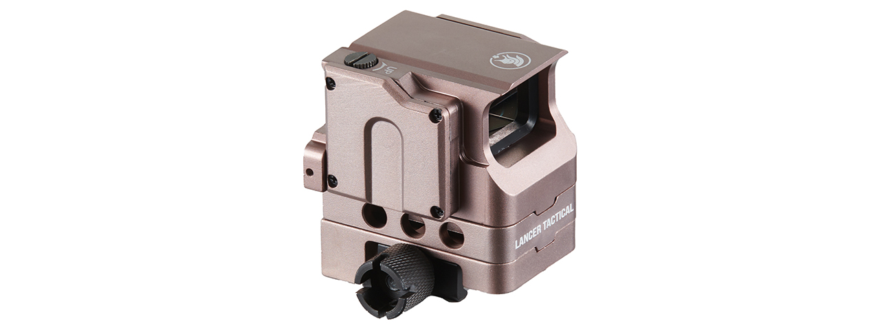 Lancer Tactical FC1 Red Dot Reflex Sight - Champagne - Click Image to Close