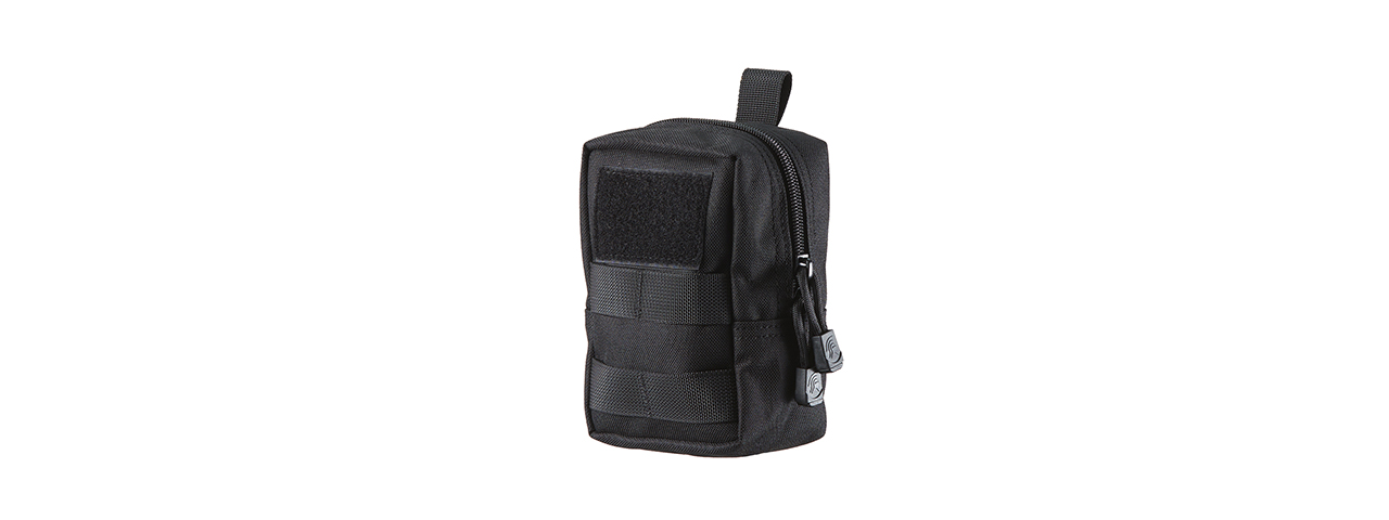 Lancer Tactical Molle Utility Pouch - Black - Click Image to Close