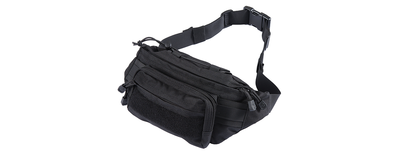 Lancer Tactical Sling Bag - Black - Click Image to Close