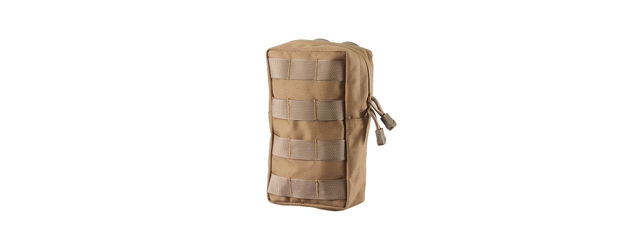 Lancer Tactical General Purpose Molle Pouch - Khaki - Click Image to Close