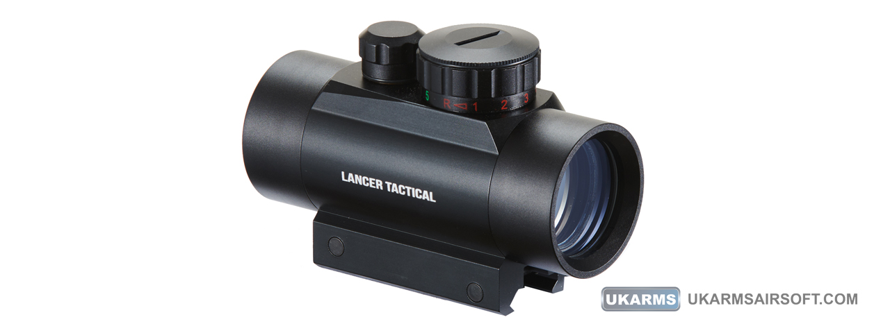 Lancer Tactical CA-412B B-Style Red & Green Dot Sight - Click Image to Close