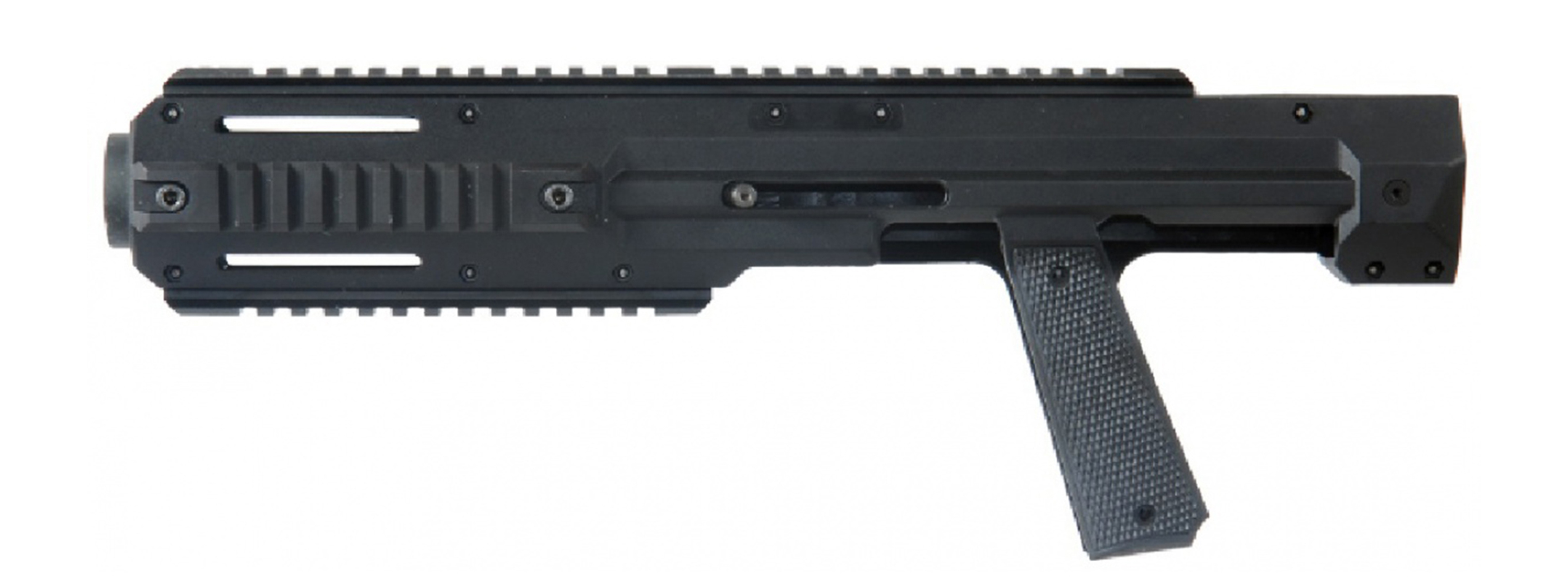 Lancer Tactical CA-500B Carbine Conversion Kit for 1911/MEU Series, Black - Click Image to Close