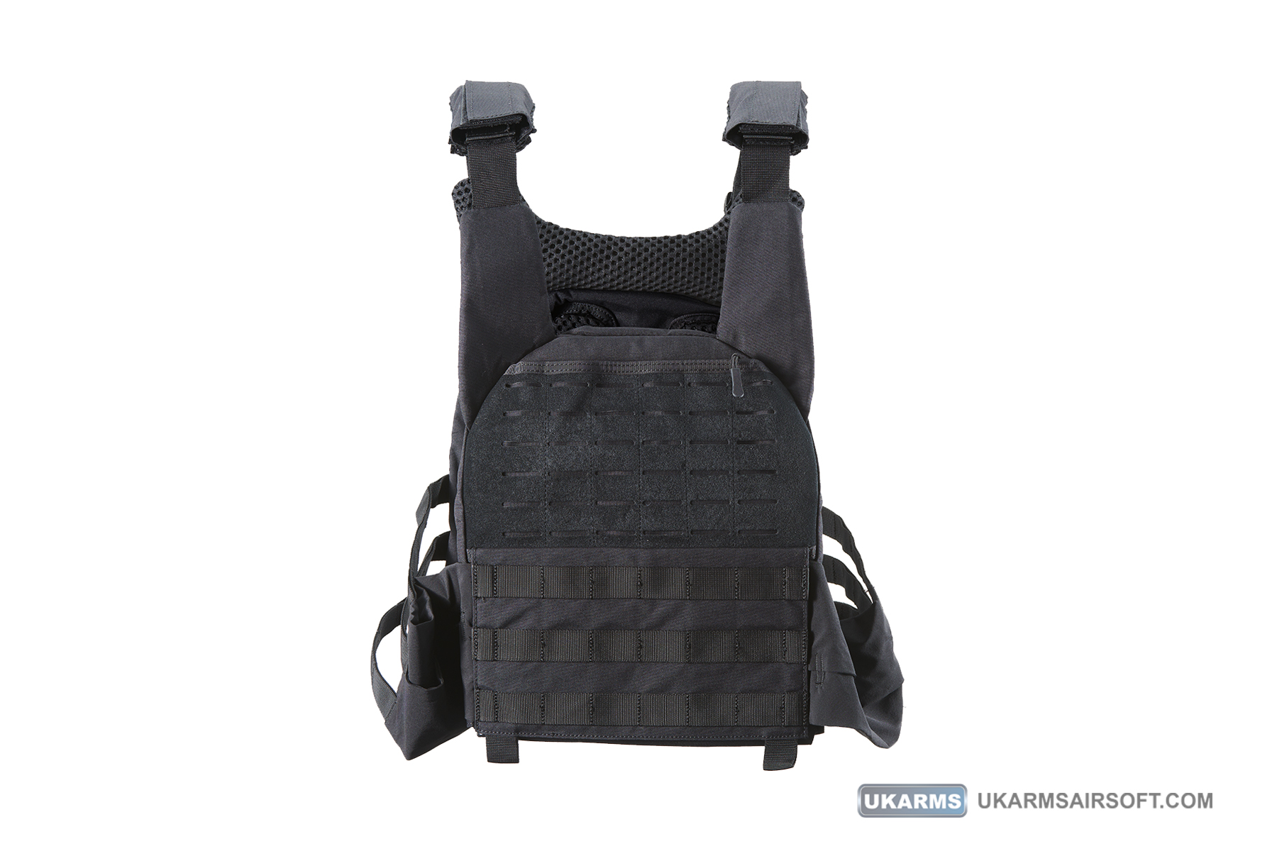 Lancer Tactical Trainer Weighted Vest (Color: Black) - Click Image to Close