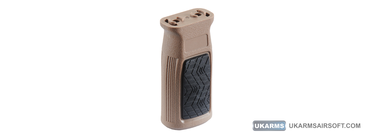 FMA Lab DD Enhanced M-LOK Vertical Foregrip (Color: Tan) - Click Image to Close