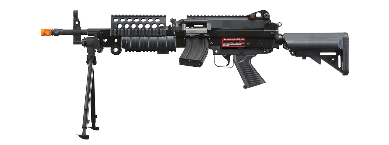 Classic Army Mk46 S.P.W. Electric Airsoft Machine Gun - Click Image to Close