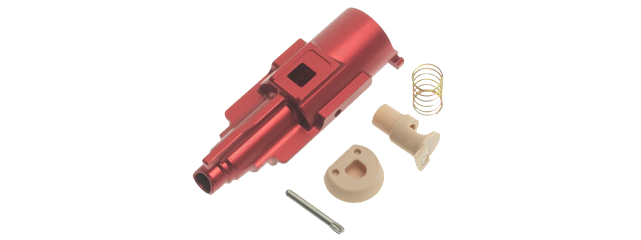 CowCow Technology AAP-01 Aluminum Nozzle (Red) - Click Image to Close