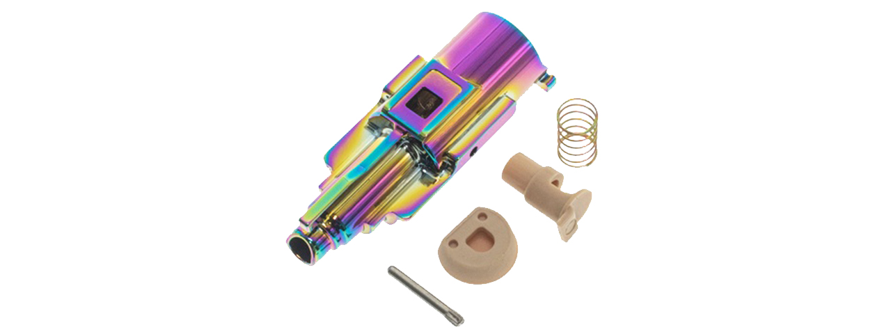 CowCow Technology AAP-01 Aluminum Nozzle (Rainbow) - Click Image to Close
