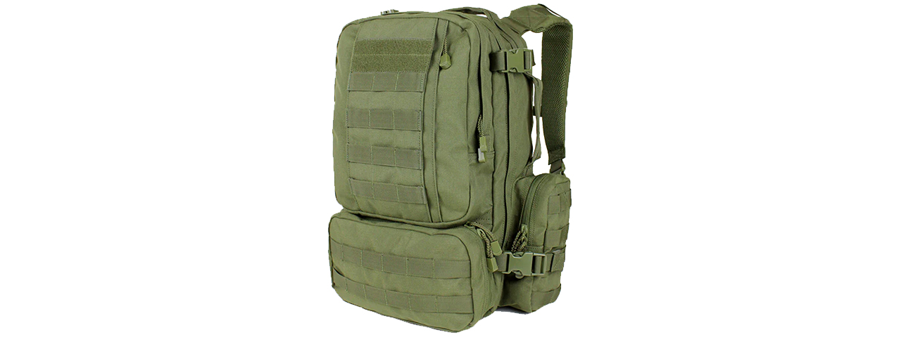 Condor Outdoor Convoy Backpack (Olive Drab) - Click Image to Close