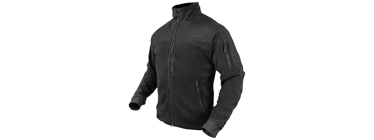 Condor Outdoor Alpha Fleece Jacket (XL)(BLK) - Click Image to Close