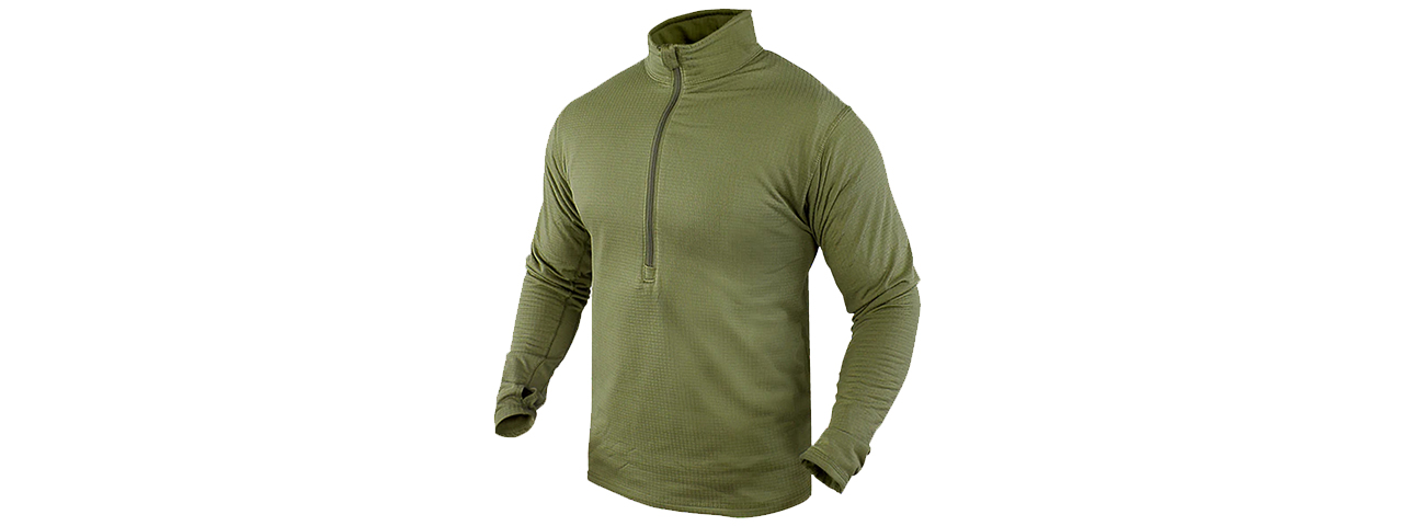 Condor Outdoor Base II Zip Pullover (XXL)(OD) - Click Image to Close