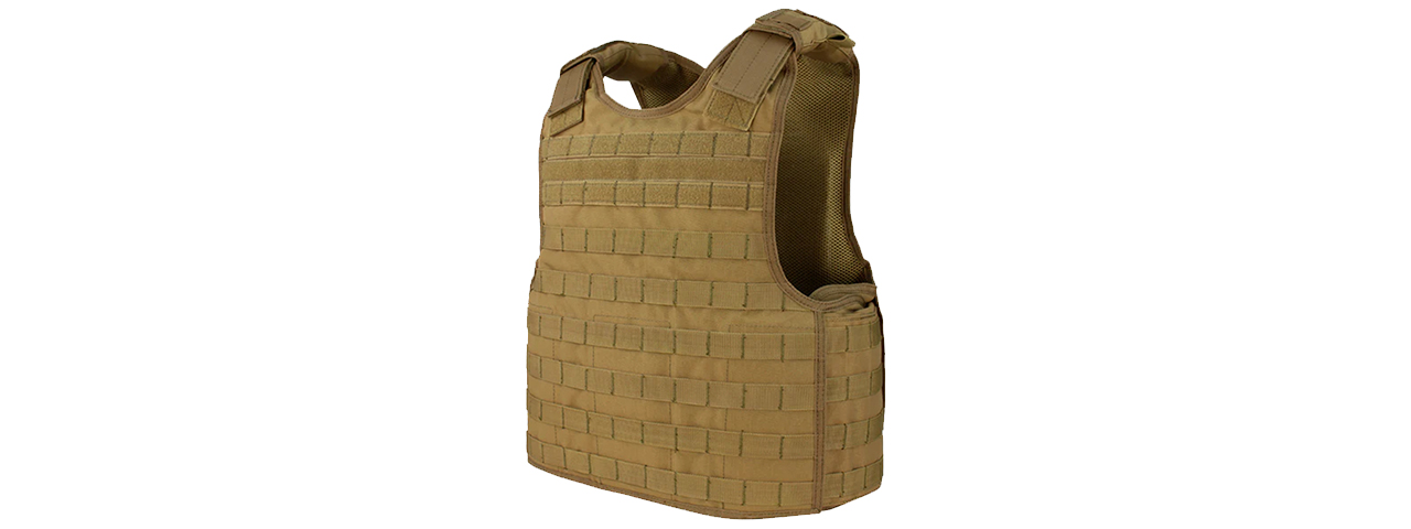 Condor Outdoor Defender Plate Carrier (Coyote Brown) - Click Image to Close