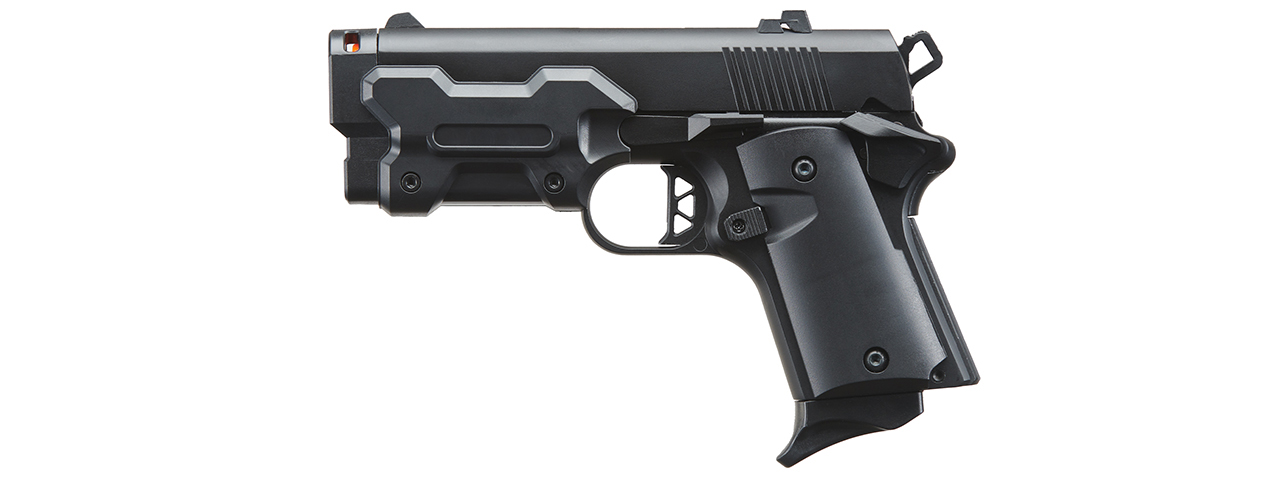 Double Bell AM45 Gas Blowback Pistol - Black - Click Image to Close