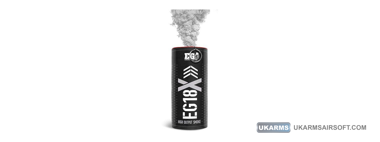 Enola Gaye EG18X Extreme Output Airsoft Wire Pull Large Smoke Grenade (Color: White) - Click Image to Close