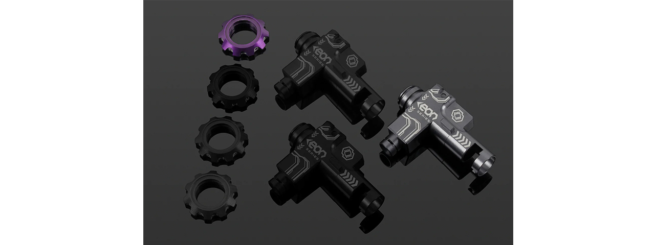 Gate EON Rotary Hop-Up Chamber - Titanium/Violet - Click Image to Close
