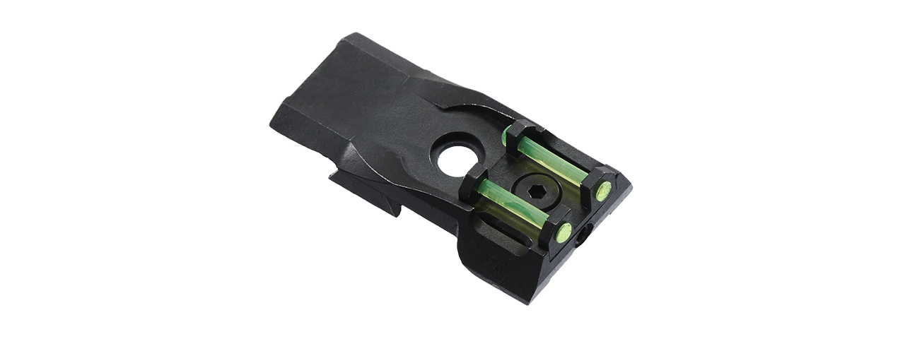 Golden Eagle Airsoft Rear Sight w/ Fiber Optics for 5.1 Hi Capa - Click Image to Close