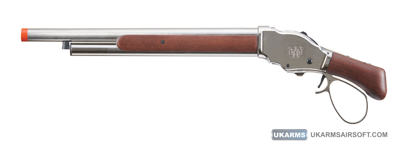 Golden Eagle 1887 Wide Lever Action Shotgun (Silver) - Click Image to Close