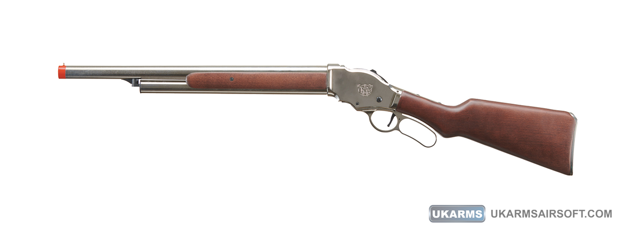 Golden Eagle 1887 Long Lever Action Shotgun (Silver) - Click Image to Close