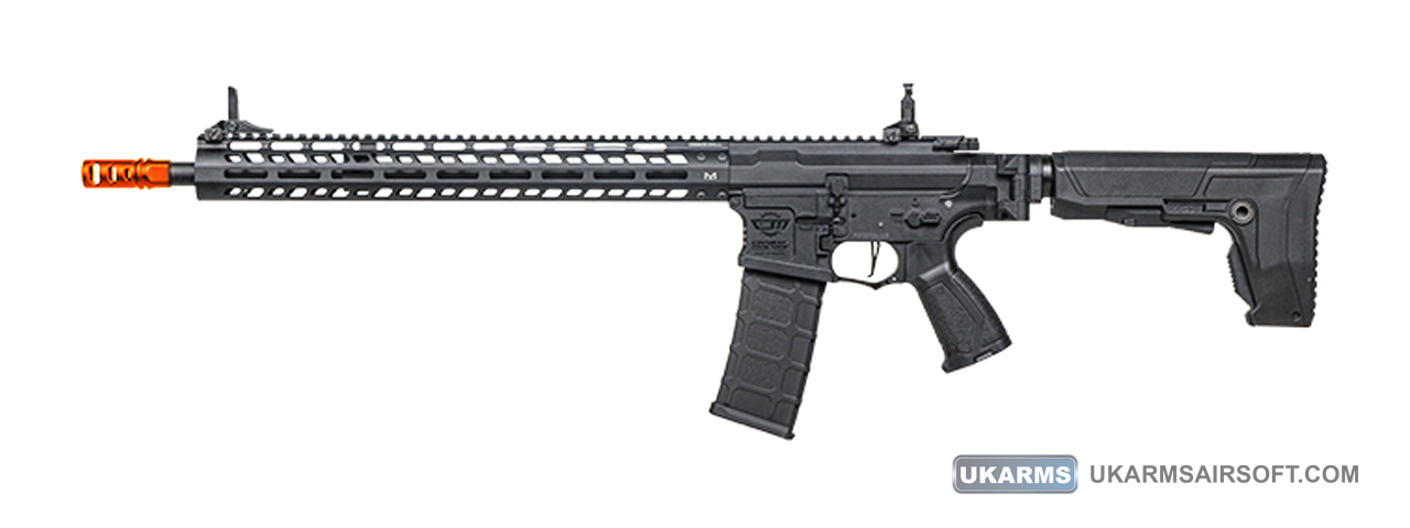 G&G Combat Machine CM16 SRF Airsoft M4 AEG Rifle w/ 16" M-LOK Rail (Color: Black) - Click Image to Close