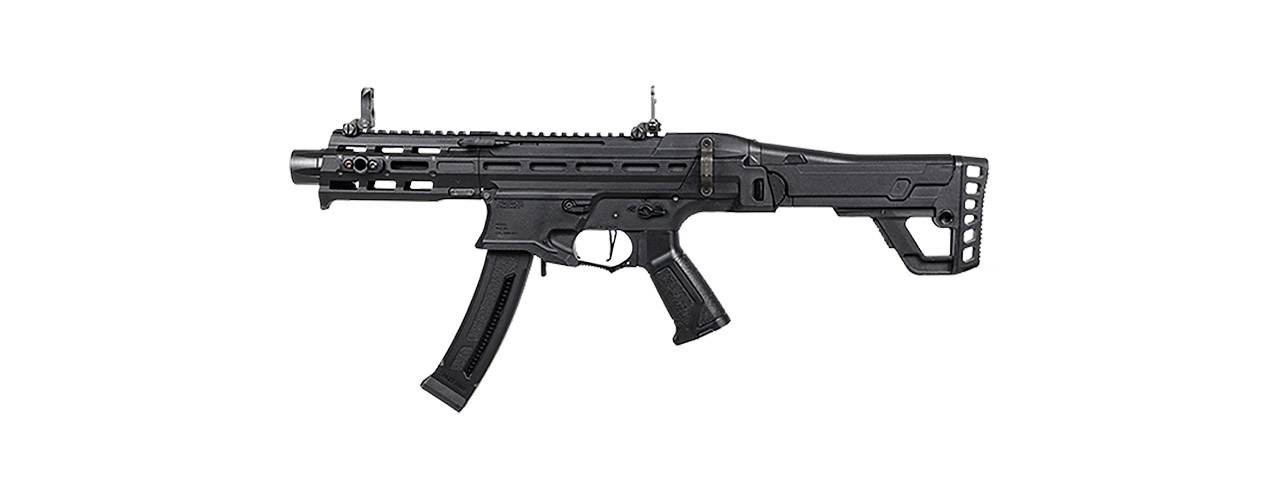 G&G MXC9 Airsoft Sub-Machine Gun Rifle (Color: Black) - Click Image to Close