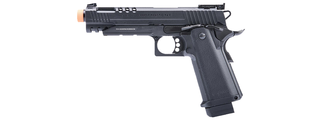 G&G GPM1911 CP Gas Blowback Airsoft Pistol (Color: Black) - Click Image to Close