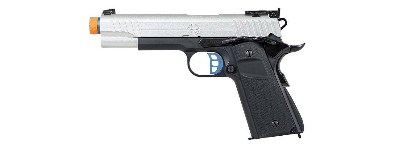 G&G GX45 MKI GBB Airsoft Pistol (Silver) - Click Image to Close