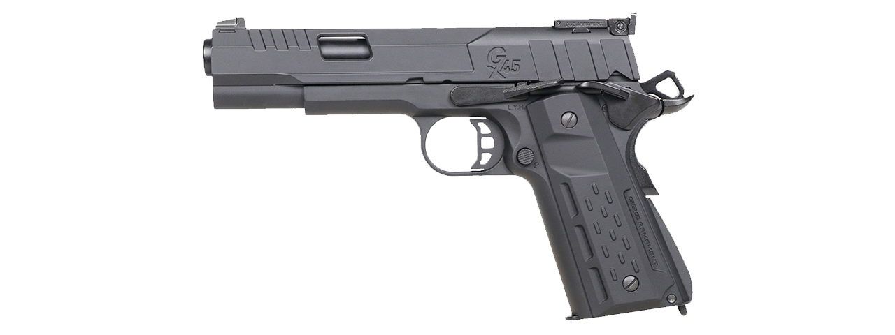 G&G GX45 MKV GBB Airsoft Pistol (Black) - Click Image to Close