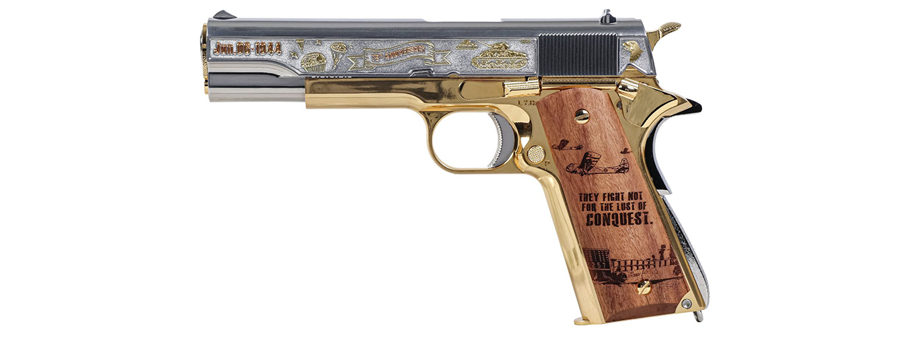 G&G GPM1911 D-Day Limited Edition Gas Blowback Airsoft Pistol - Click Image to Close