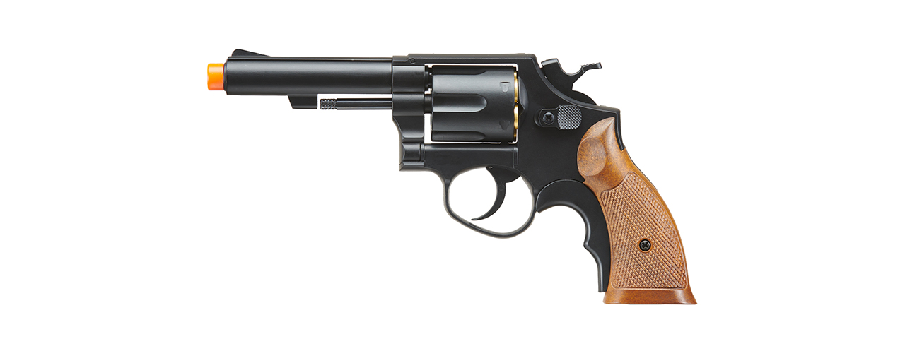 HFC HG-131B GAS POWERED REVOLVER PISTOL IN BLACK - Click Image to Close