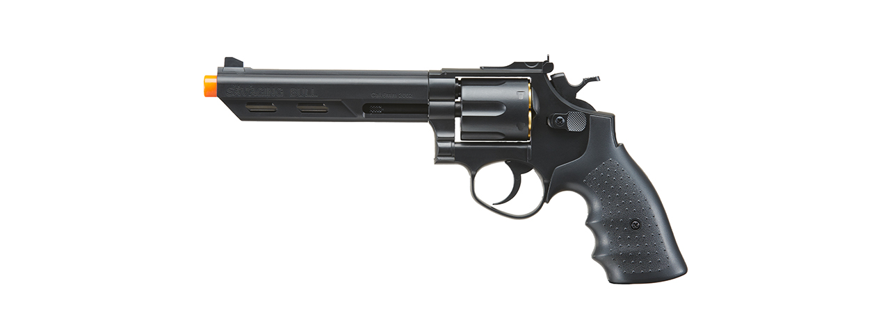 HFC HG-133B GAS POWERED REVOLVER PISTOL IN BLACK - Click Image to Close