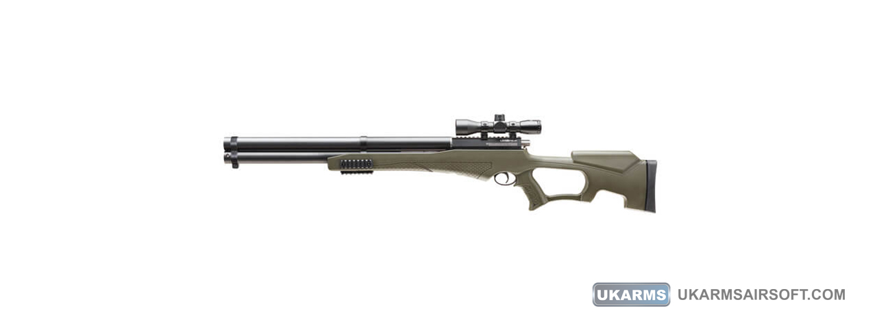 Umarex AirSaber Air Archery Arrow Rifle Airgun with Axeon Scope - Click Image to Close