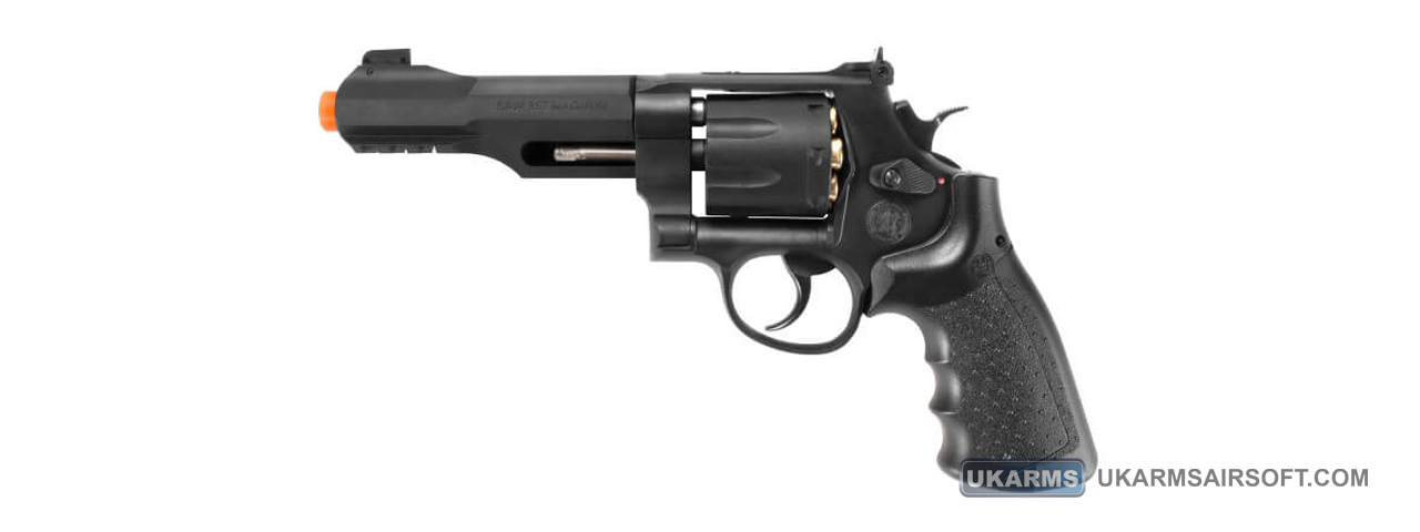 Umarex Licensed Smith & Wesson M&P R8 CO2 Airsoft Revolver (Color: Black) - Click Image to Close