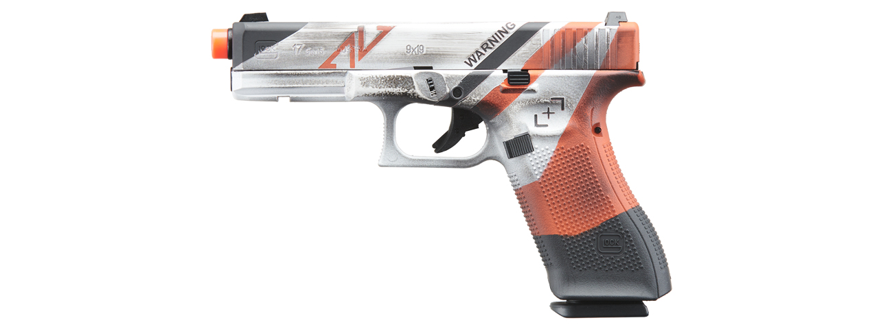 Umarex Elite Force Glock 17 Gen 5 GBB Airsoft Pistol (Cerakote Color: Asiimov) - Click Image to Close