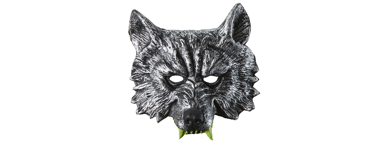 Halloween Wolf Head Mask - Click Image to Close