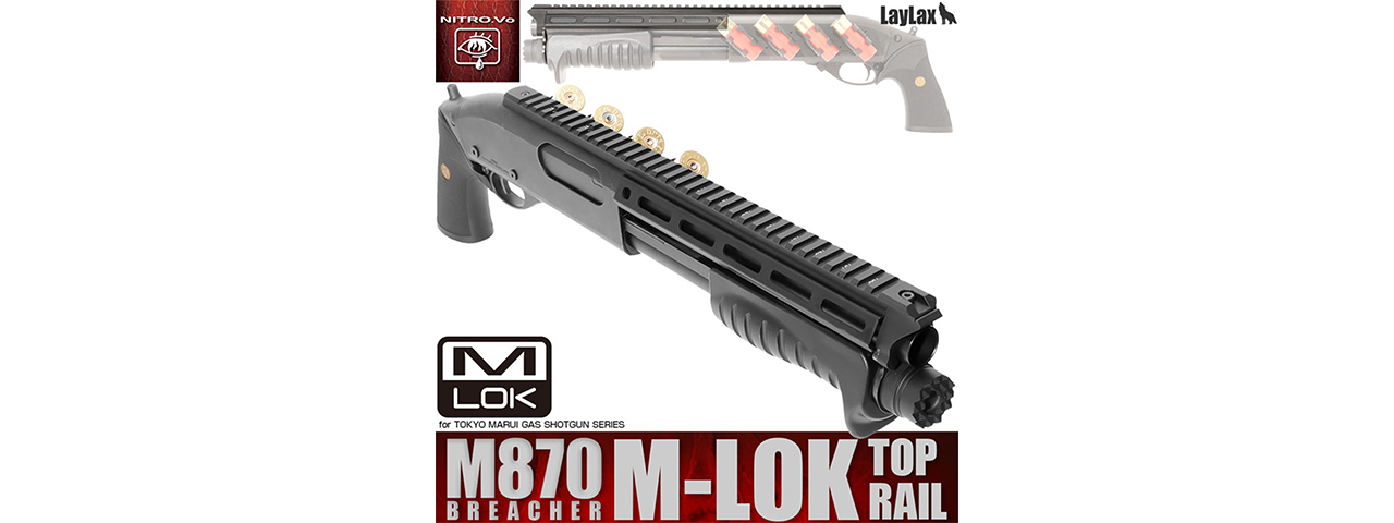 Laylax M870 Breacher MLOK Handguard - Click Image to Close