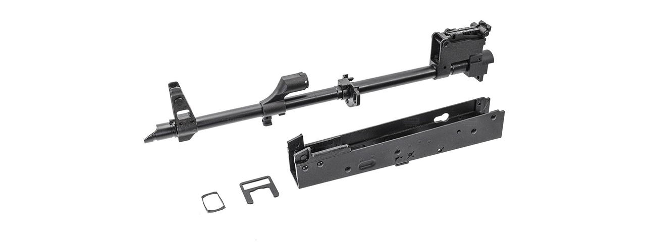 Real Power Steel AKM Receiver & Outer Barrel Set for Tokyo Marui TM AKM GBB Rifle Airsoft - Click Image to Close