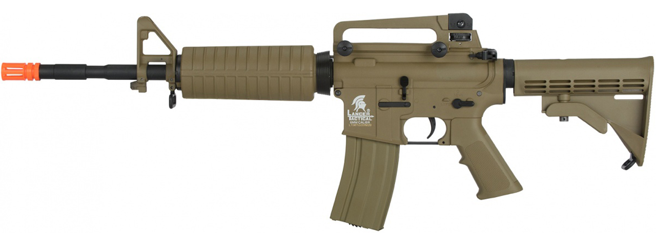 Lancer Tactical Gen 2 Carbine Airsoft AEG Rifle (Tan)(No Battery and Charger) - Click Image to Close