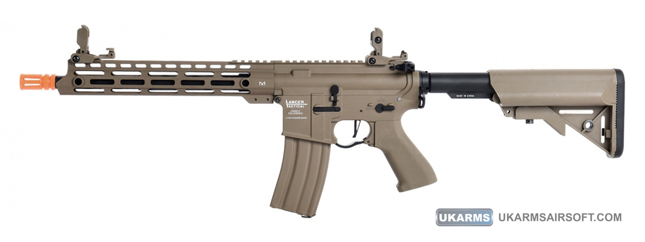 Lancer Tactical Enforcer BLACKBIRD Airsoft AEG Rifle [HIGH FPS] (TAN) - Click Image to Close