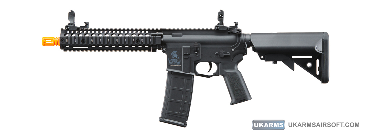 Lancer Tactical Gen 2 Raider M4 Airsoft AEG Rifle (Color: Black) - Click Image to Close