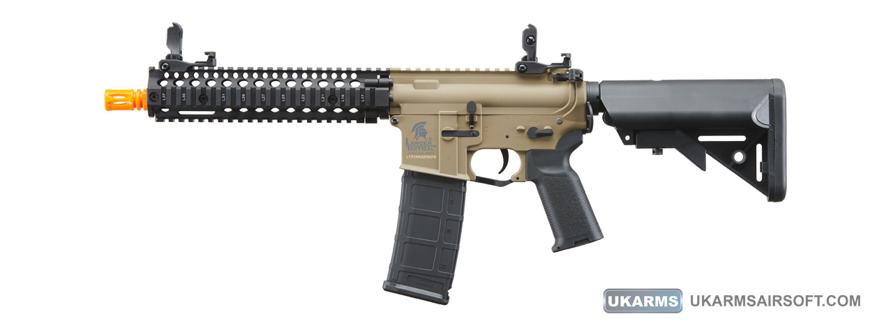 Lancer Tactical Gen 2 Raider M4 Airsoft AEG Rifle (Color: Two-Tone) - Click Image to Close