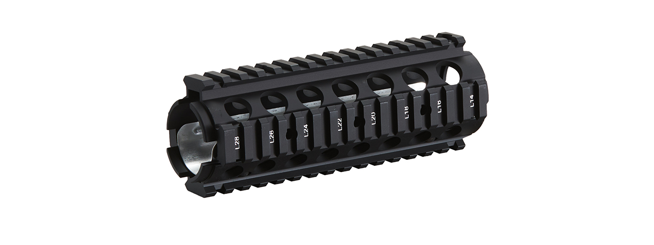 Lancer Tactical M4 Proline CNC 6.5" R.I.S. Rail System (Black) - Click Image to Close