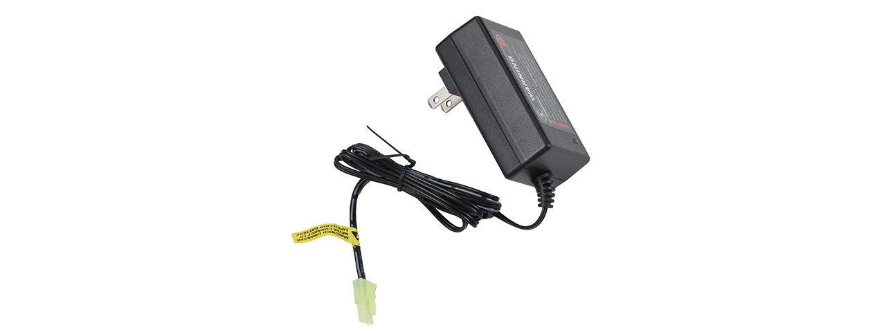 Lancer Tactical Compact Smart Charger for 8.4v - 9.6v NiMh AEG Batteries - Click Image to Close