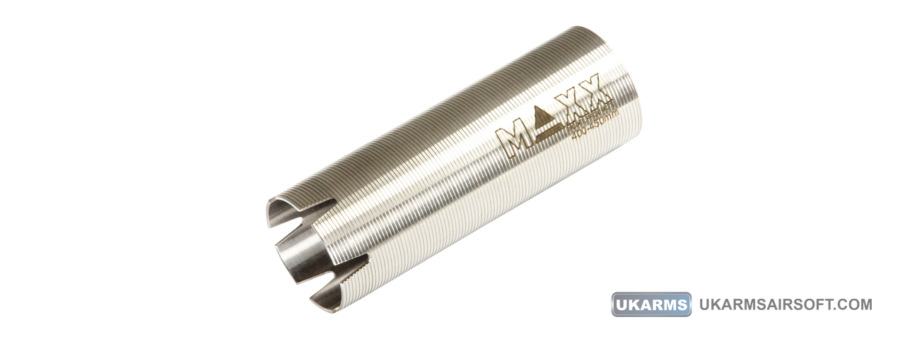 Maxx Model Type B CNC Hardened Stainless Steel Airsoft AEG Cylinder (400-450mm) - Click Image to Close