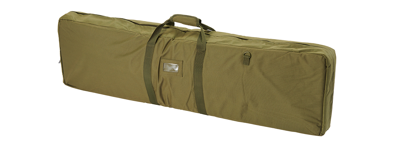 NCSTAR VISM Tactical Airsoft Double Rifle Case - (Green) - Click Image to Close