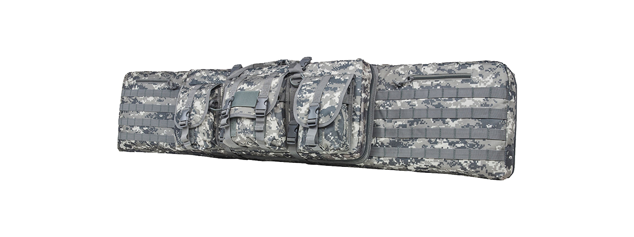 NcStar 55" Double Carbine Case - Digital Camo - Click Image to Close